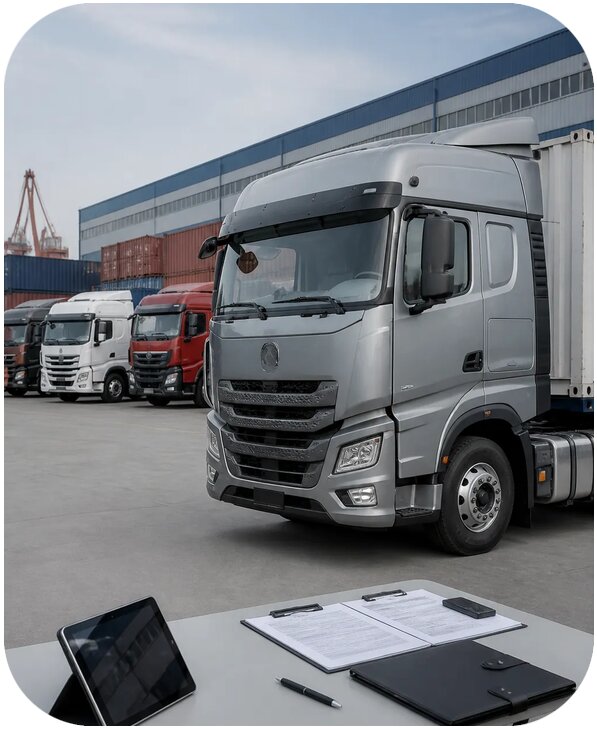 Поиск поставщиков грузовых авто в Китае от 25400 р. | Фиалан-Крс